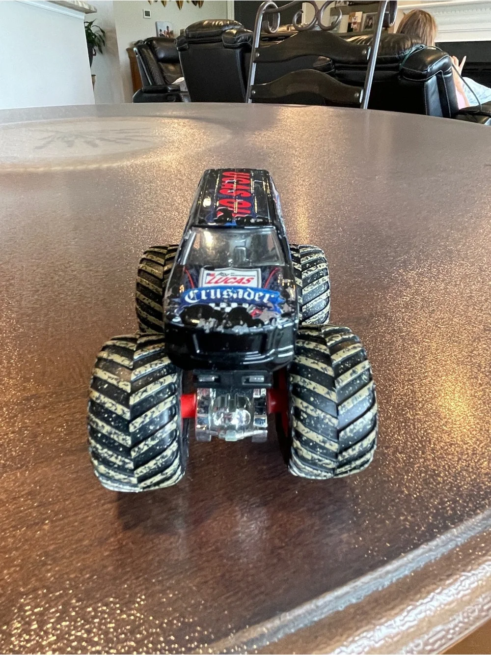 Hot Wheels Monster Jam Lucas Oil Crusader Diecast Monster Truck 1:64 Scale